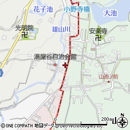 和歌山県和歌山市湯屋谷42周辺の地図