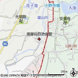 和歌山県和歌山市湯屋谷36周辺の地図