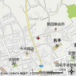 和歌山県紀の川市名手市場1074-9周辺の地図