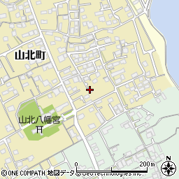 香川県丸亀市山北町651周辺の地図
