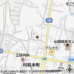 香川県高松市川島本町377周辺の地図