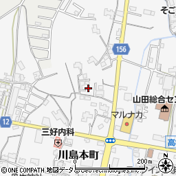 香川県高松市川島本町379-10周辺の地図