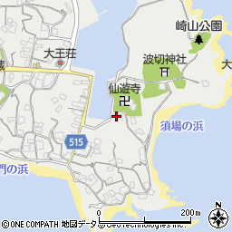 三重県志摩市大王町波切19周辺の地図