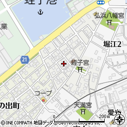 香川県仲多度郡多度津町東新町周辺の地図