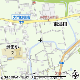 和歌山県伊都郡かつらぎ町東渋田102周辺の地図