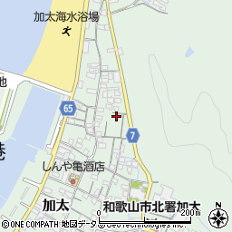 和歌山県和歌山市加太1628周辺の地図