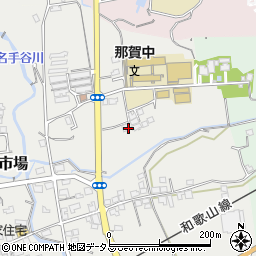 和歌山県紀の川市名手市場978周辺の地図