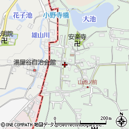 和歌山県岩出市山182周辺の地図