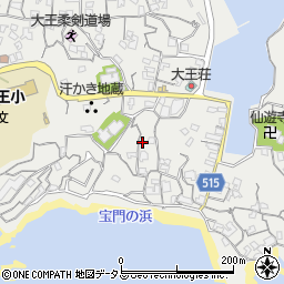 三重県志摩市大王町波切321周辺の地図