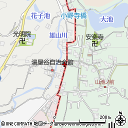 和歌山県和歌山市湯屋谷46周辺の地図