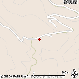 和歌山県橋本市谷奥深307周辺の地図
