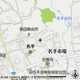 和歌山県紀の川市名手市場785周辺の地図