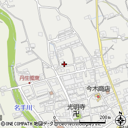和歌山県紀の川市名手市場1285周辺の地図