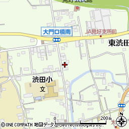 和歌山県伊都郡かつらぎ町東渋田122周辺の地図