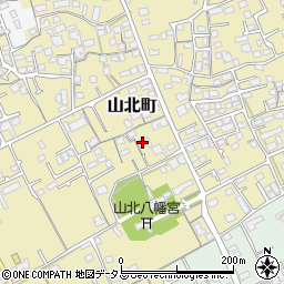 香川県丸亀市山北町663周辺の地図