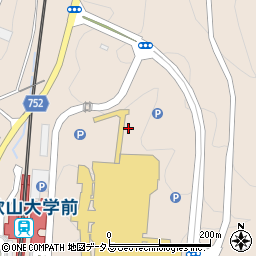 イオンモール和歌山平面駐車場周辺の地図