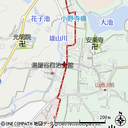 和歌山県和歌山市湯屋谷47周辺の地図