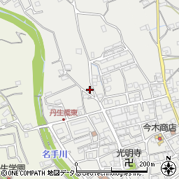 和歌山県紀の川市名手市場1314周辺の地図
