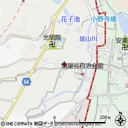 和歌山県和歌山市湯屋谷周辺の地図