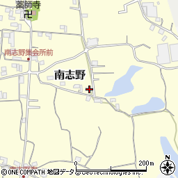 和歌山県紀の川市南志野380周辺の地図