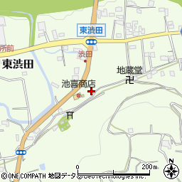 和歌山県伊都郡かつらぎ町東渋田339周辺の地図