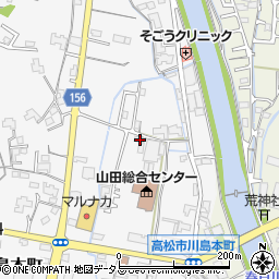 香川県高松市川島本町228周辺の地図