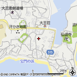 三重県志摩市大王町波切283周辺の地図