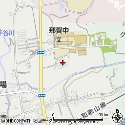 和歌山県紀の川市名手市場979周辺の地図