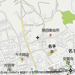 和歌山県紀の川市名手市場1083周辺の地図