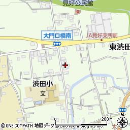 和歌山県伊都郡かつらぎ町東渋田123周辺の地図