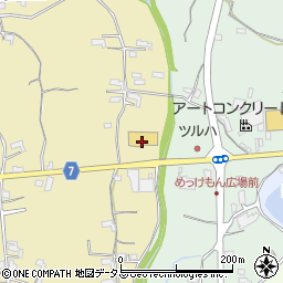 コメリハード＆グリーン打田店周辺の地図
