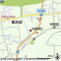 和歌山県伊都郡かつらぎ町東渋田327周辺の地図