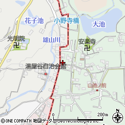 和歌山県岩出市山192-1周辺の地図
