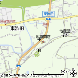 和歌山県伊都郡かつらぎ町東渋田329周辺の地図