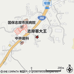 三重県志摩市大王町波切1733周辺の地図
