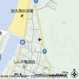和歌山県和歌山市加太1629周辺の地図