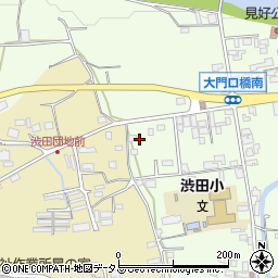 和歌山県伊都郡かつらぎ町東渋田142周辺の地図