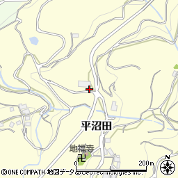 和歌山県伊都郡かつらぎ町平沼田周辺の地図