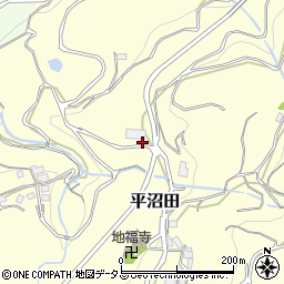 和歌山県かつらぎ町（伊都郡）平沼田周辺の地図
