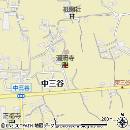 和歌山県紀の川市中三谷400周辺の地図