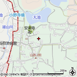 和歌山県岩出市山276周辺の地図