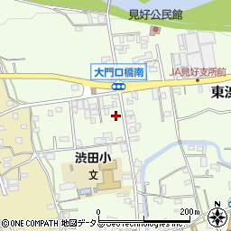 和歌山県伊都郡かつらぎ町東渋田125周辺の地図