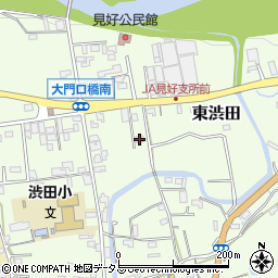 和歌山県伊都郡かつらぎ町東渋田116周辺の地図