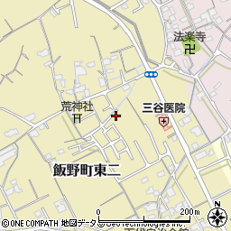 香川県丸亀市飯野町東二1457周辺の地図