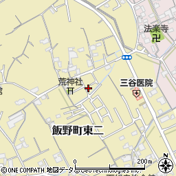 香川県丸亀市飯野町東二1476周辺の地図