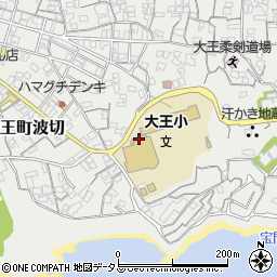 三重県志摩市大王町波切877周辺の地図