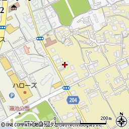 香川県丸亀市山北町709周辺の地図
