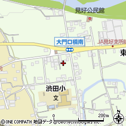 和歌山県伊都郡かつらぎ町東渋田128周辺の地図