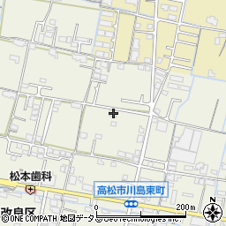 香川県高松市川島東町376-3周辺の地図