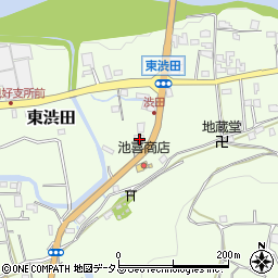 和歌山県伊都郡かつらぎ町東渋田335周辺の地図